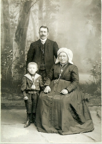 Familieportret gezin Franken-Stuijts uit Nispen