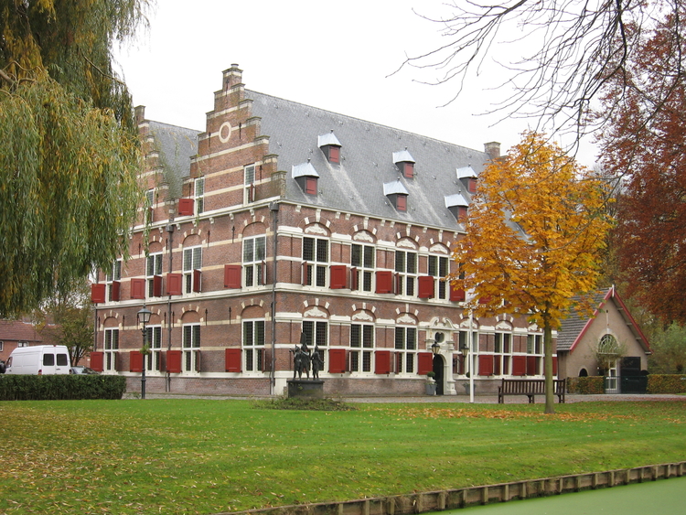 Het Mauritshuis in Willemstad.